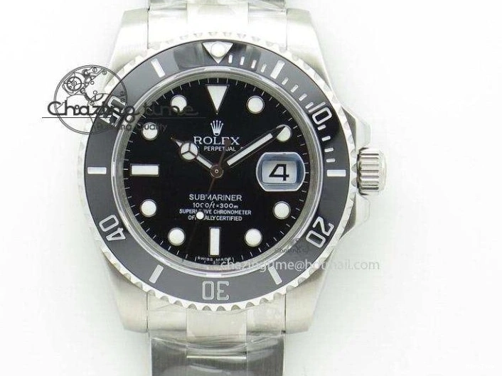 MiroTime 0518 AllSeason GMT-Master II 126711CHNR Black Brown Ceramic Bezel 904L SS RG GMF Best Edition Black Dial on 904L SS RG Bracelet A 3409